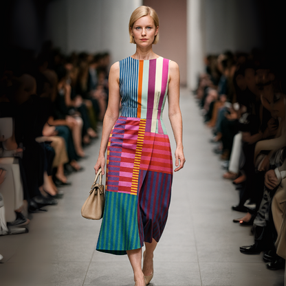 Lorella - Sleeveless Print Dress