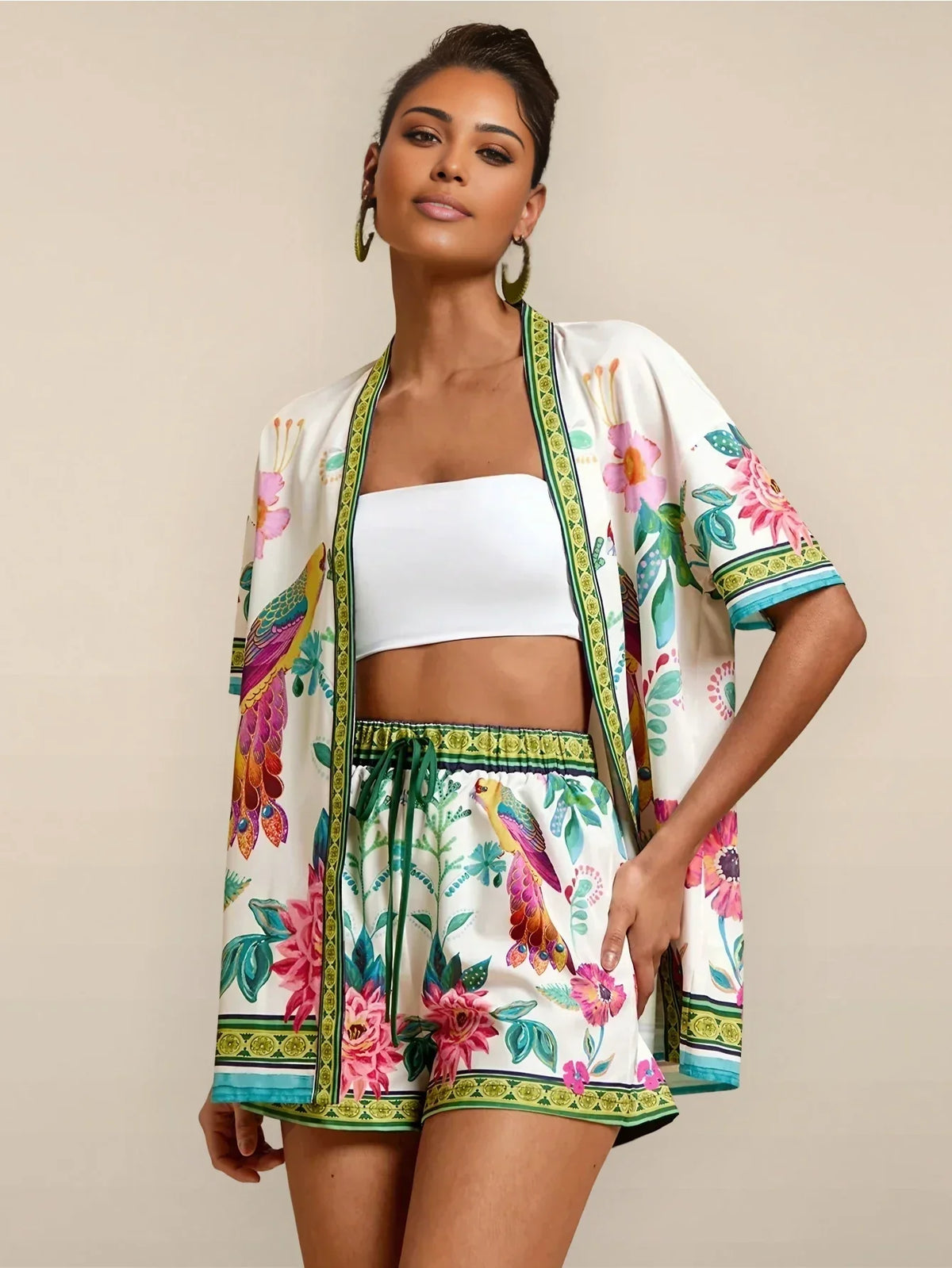 Secret Garden - Casual Shorts Set