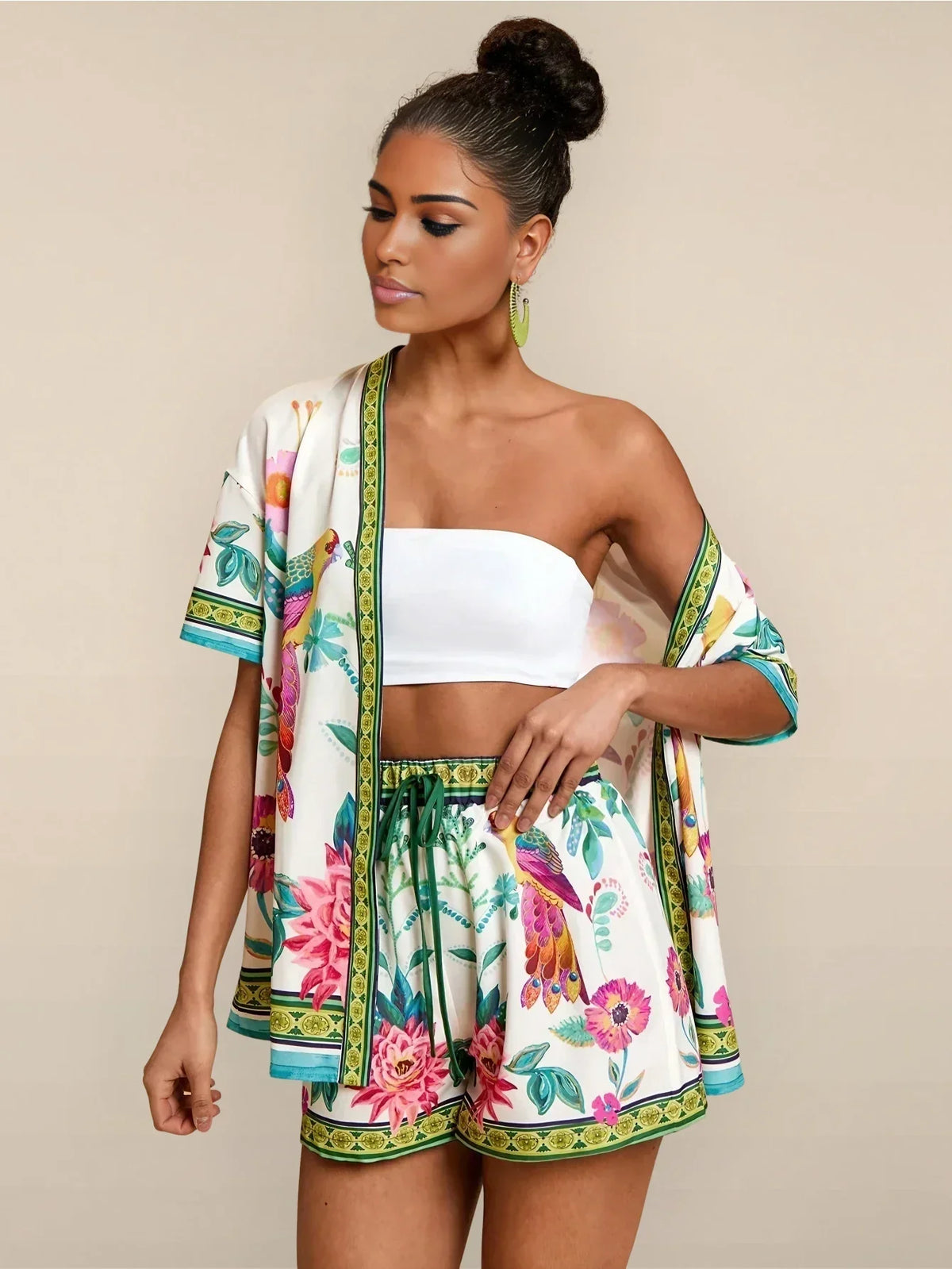 Secret Garden - Casual Shorts Set