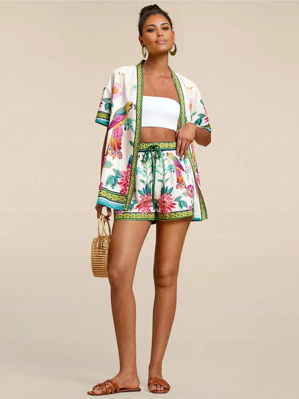 Secret Garden - Casual Shorts Set