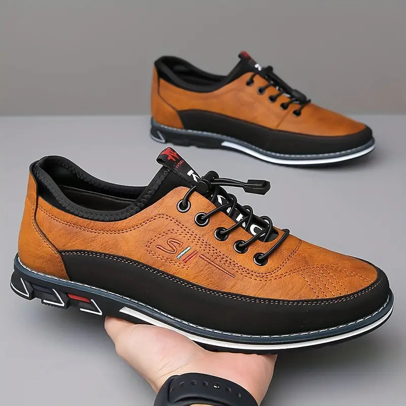 Max - Men's Leather Oxford Shoes