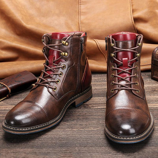 Dawson - Men's Leather Oxford Boots