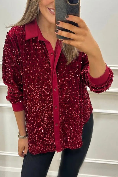 Ciara - Sequin Shirt