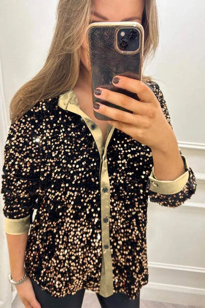 Ciara - Sequin Shirt