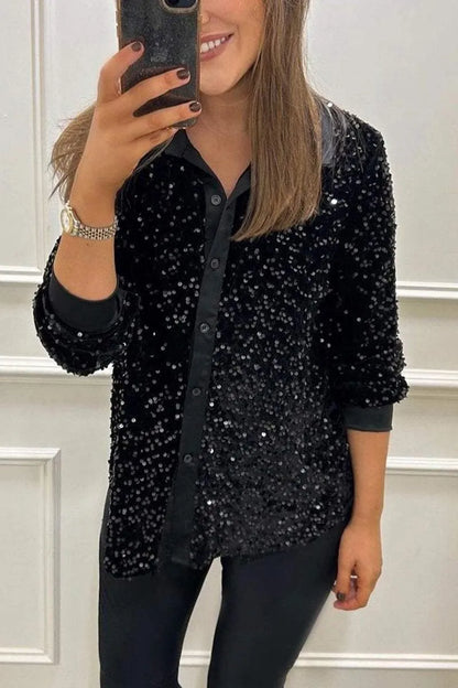 Ciara - Sequin Shirt