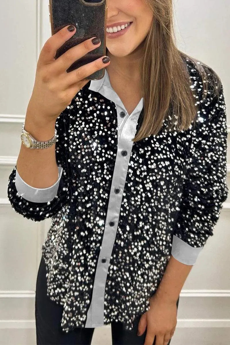 Ciara - Sequin Shirt