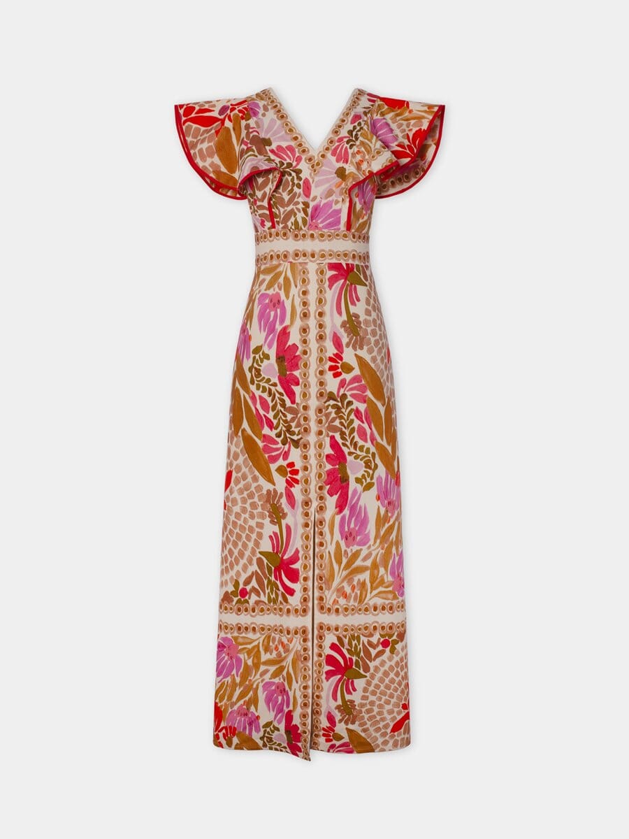 Olivia - Colorful Maxi Dress