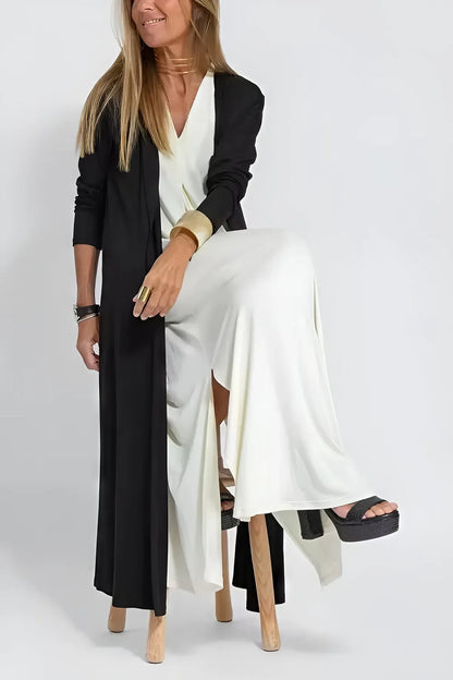 Elise - Maxi Dress and Matching Cardigan Set